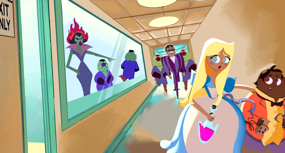 Alice and The Cure - Concept Art